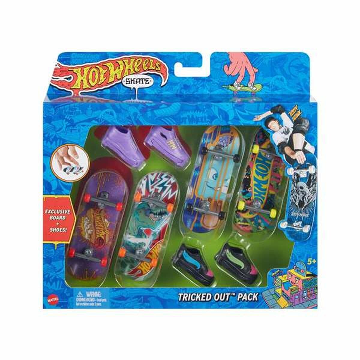 Monopattino da dita Hot Wheels 8 Pezzi - Image 4