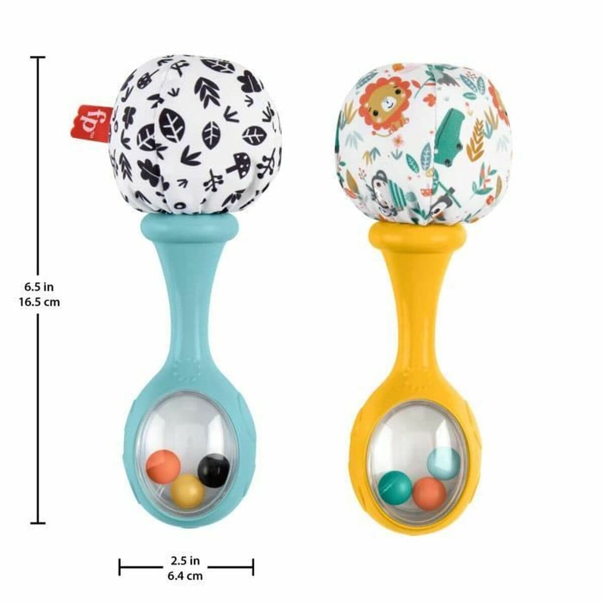 Sonajero Fisher-Price MES PREMIERES MARACAS 2 Piezas - Image 3