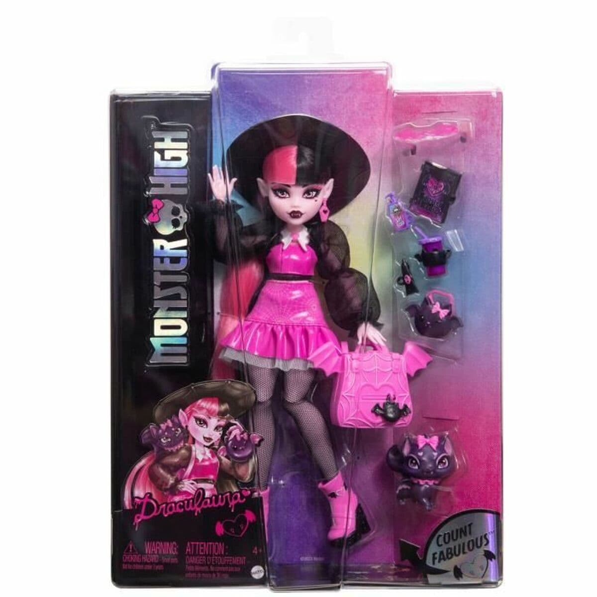 Docka Zombie Monster High Draculaura (Renoverade A) - Image 11