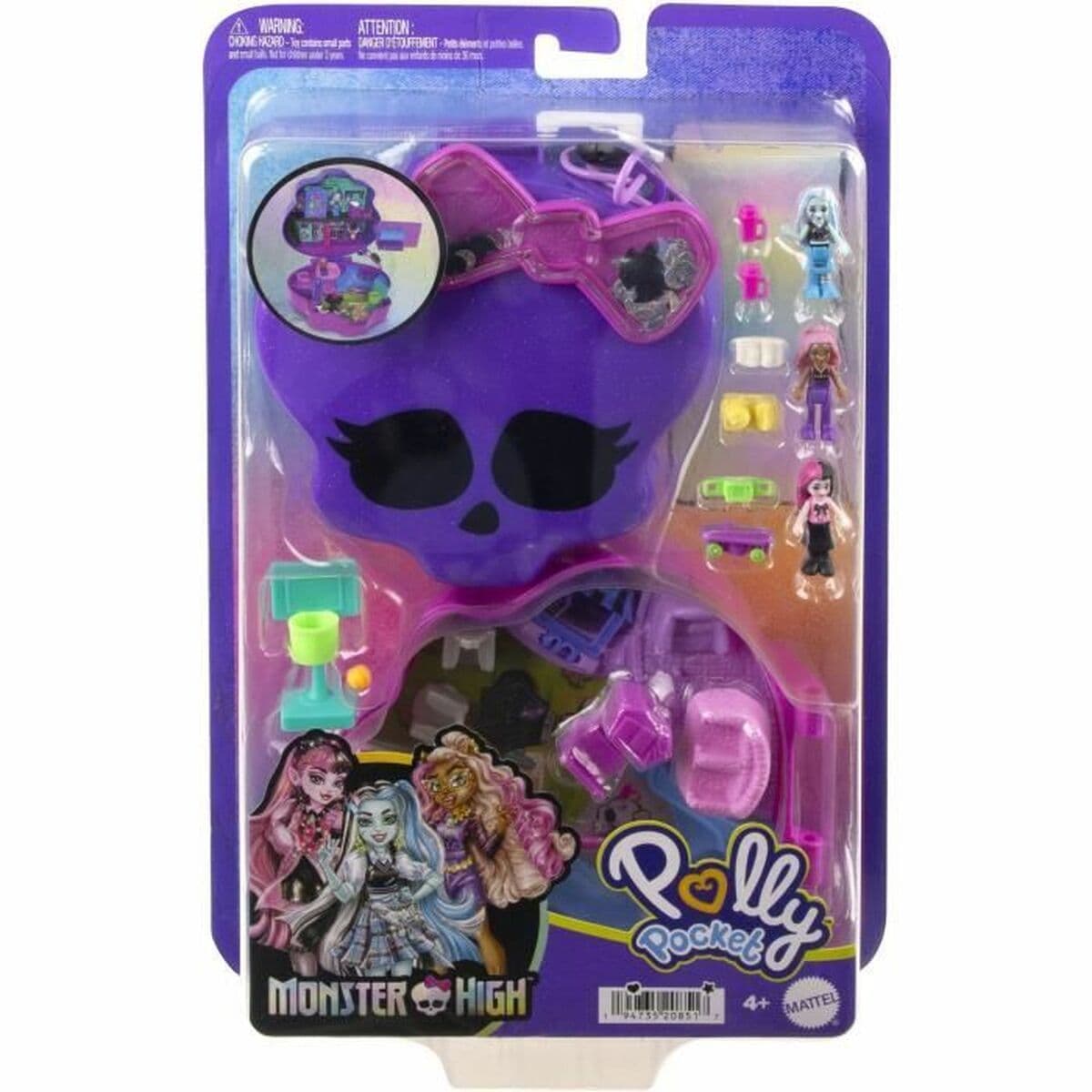Puppe Polly Pocket COFFRET MONSTER HIGH - Image 2