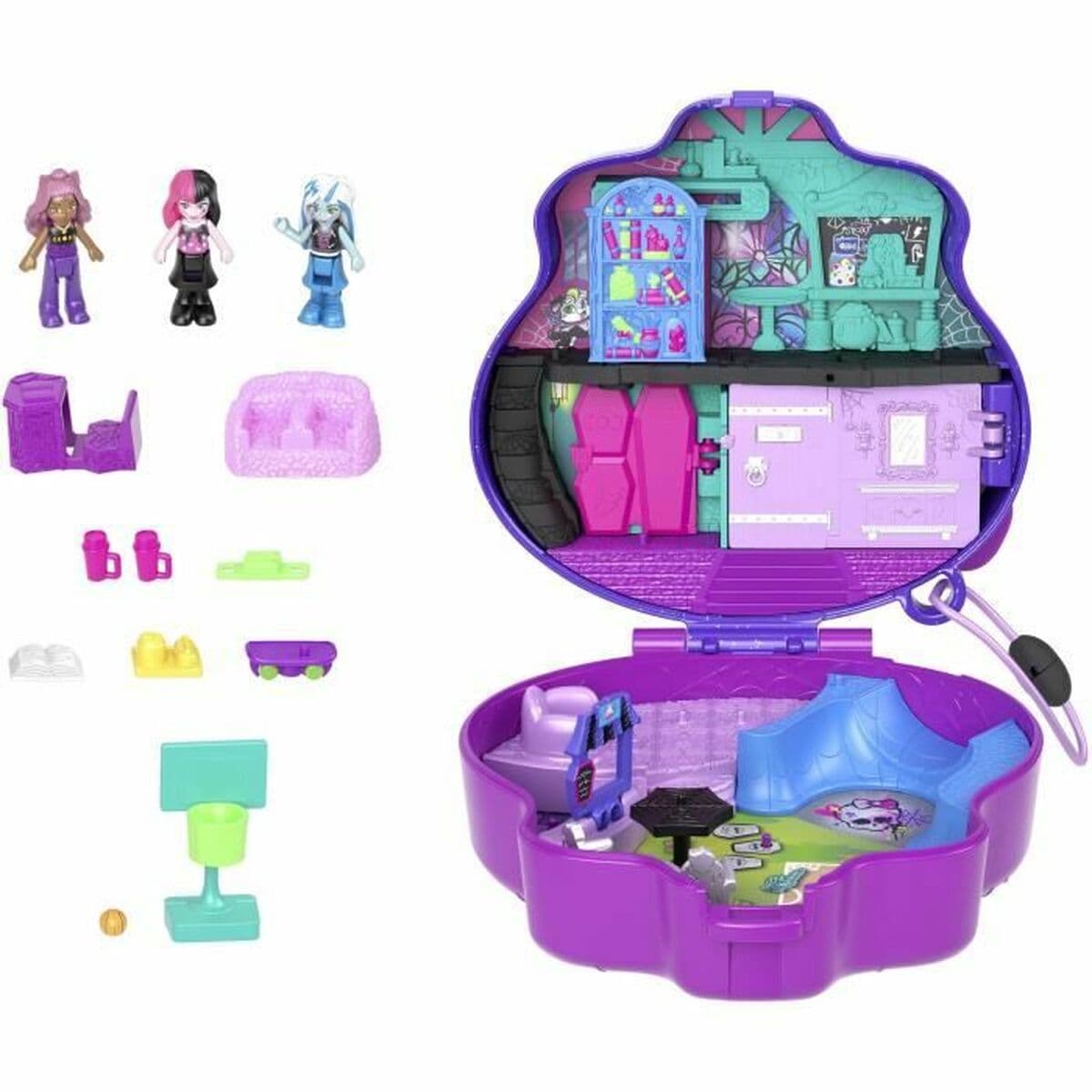 Puppe Polly Pocket COFFRET MONSTER HIGH - Image 3