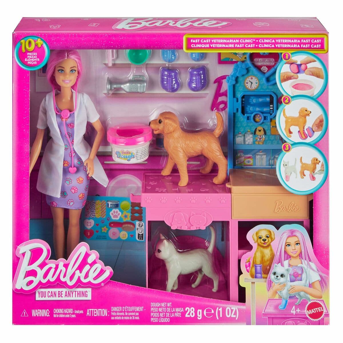 Playset Barbie Veterinarian Clinic 15 Piezas - Image 14