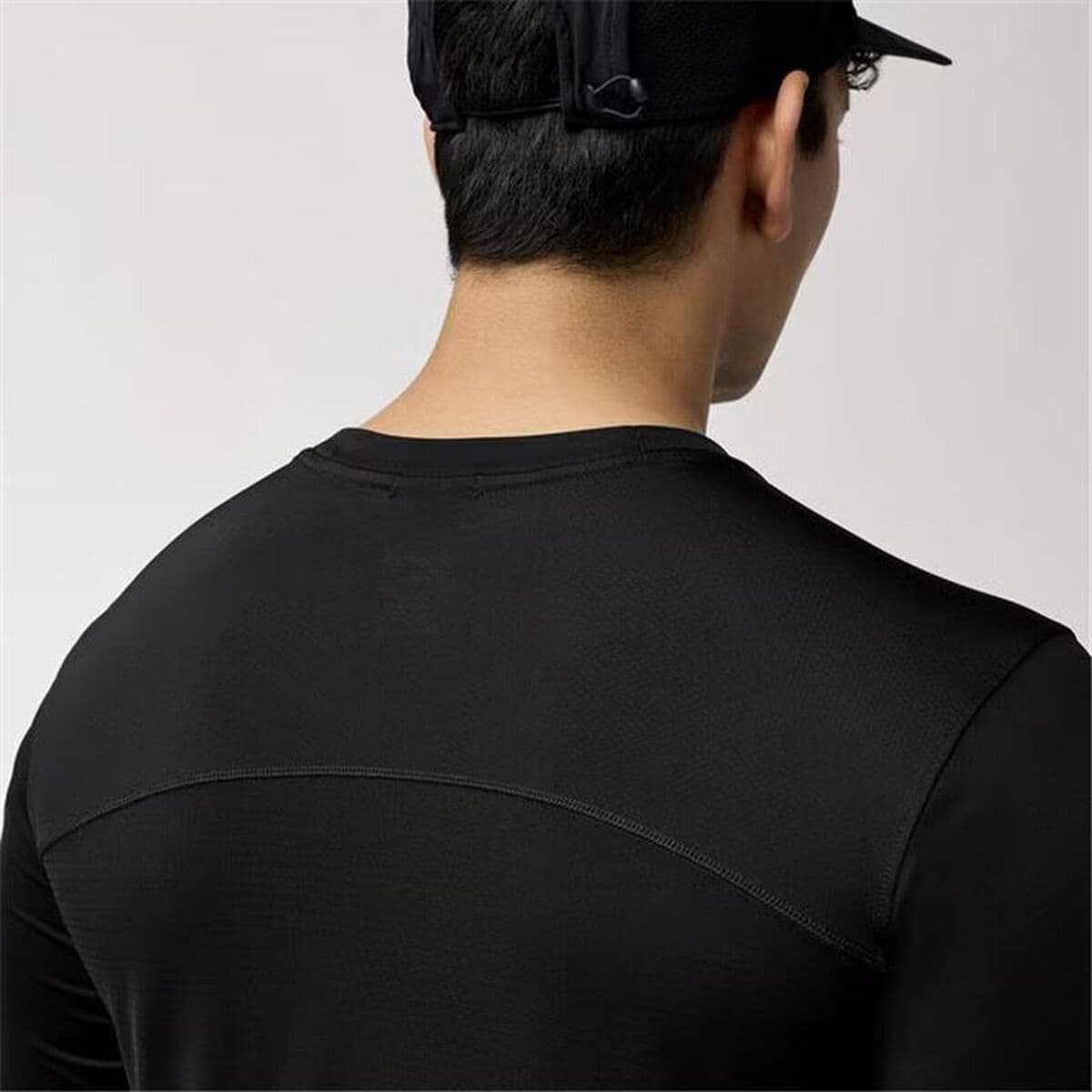 Herren Langarm-T-Shirt Brooks Atmosphere Long Sleeve 3.0 Schwarz - Image 2