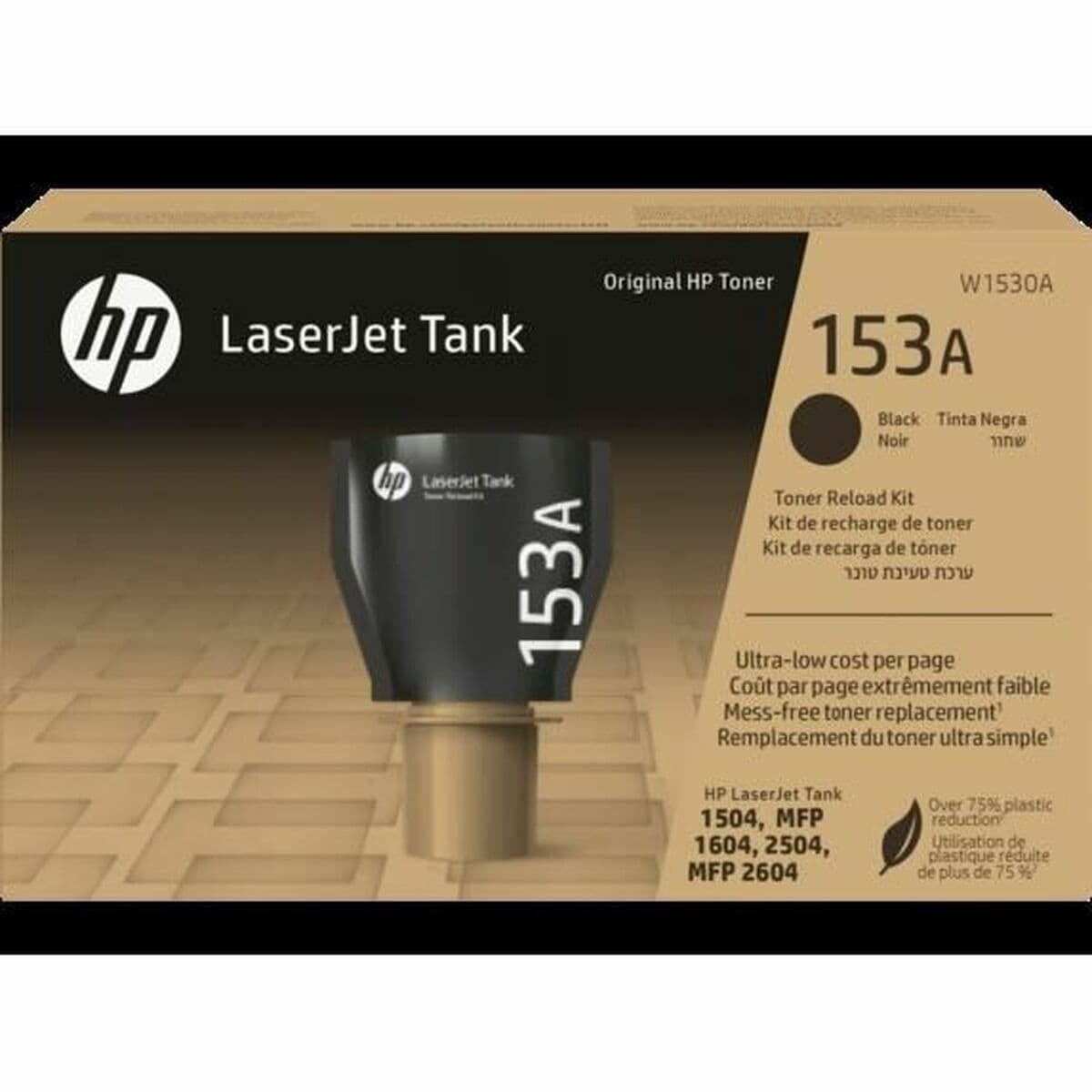 Toner HP Kit de recarga de tóner Original HP 153A LaserJet Tank negro Schwarz