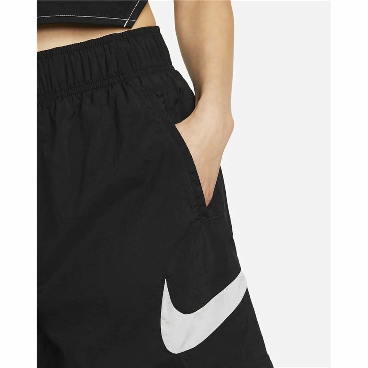 Pantaloncini Sportivi da Donna Nike Sportswear Essential Nero - Image 3