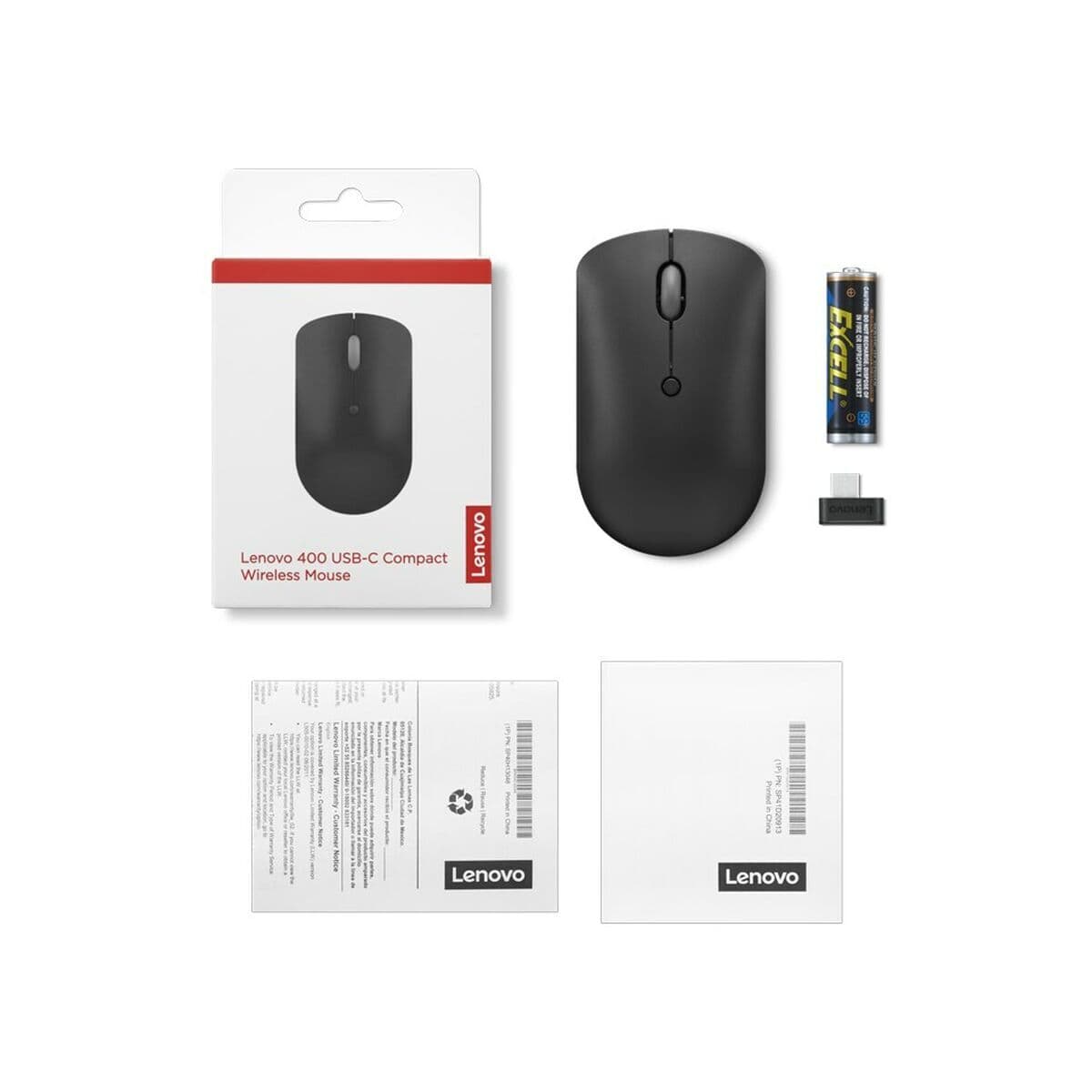 Souris sans-fil Lenovo 400 Noir 2400 dpi - Image 17