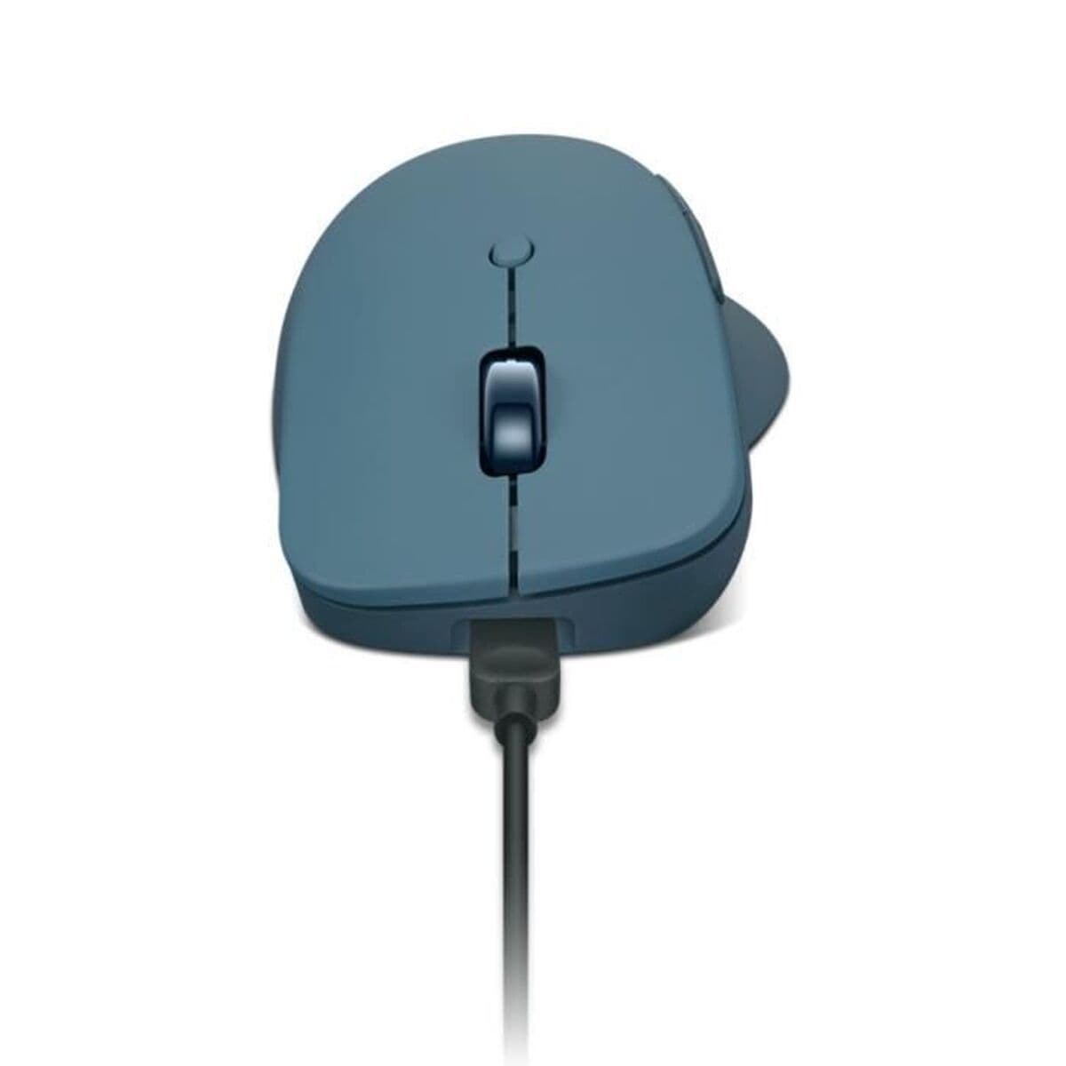 Muis Lenovo GY51P14335 Blauw Zwart Turkoois 2400 dpi - Image 6