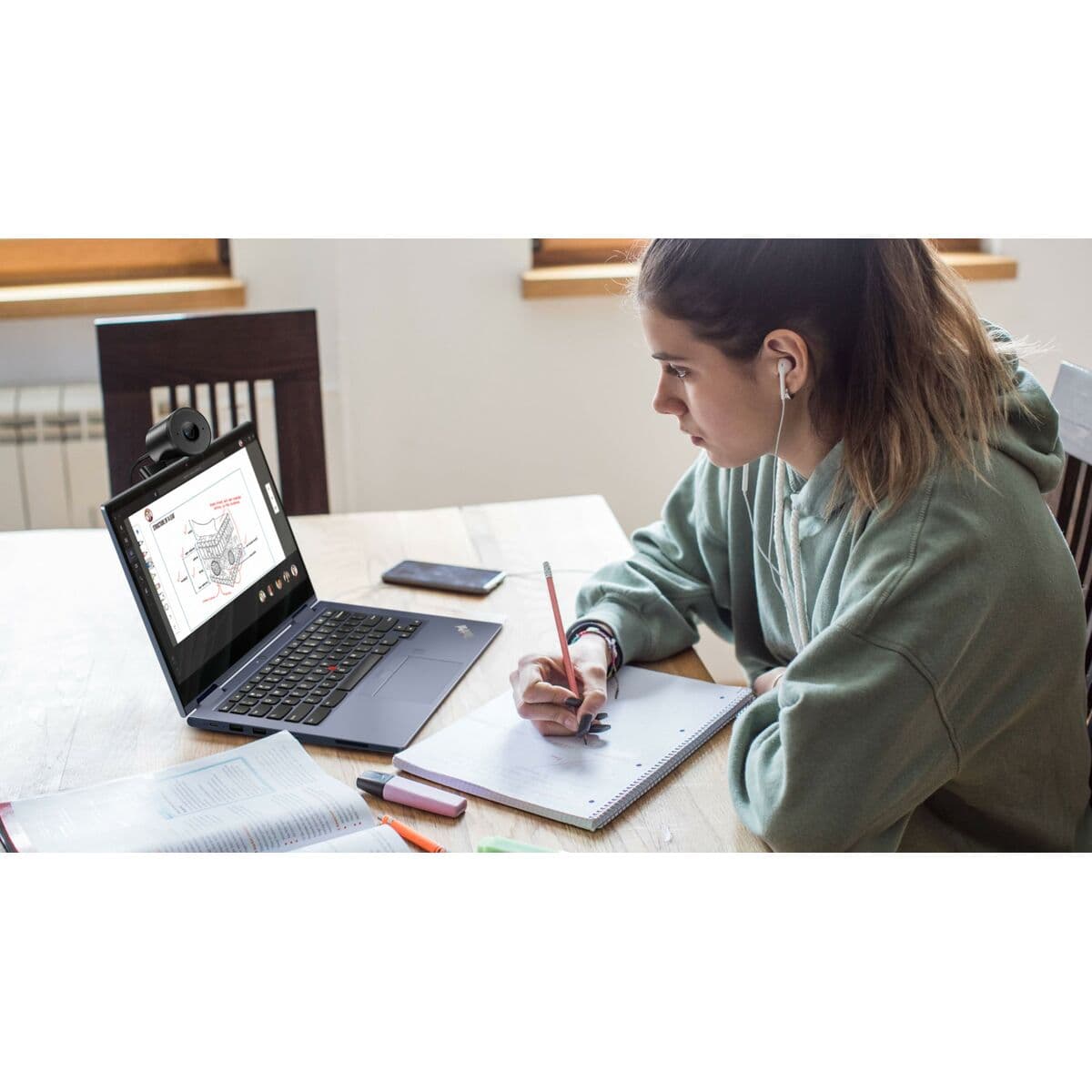 Webcam Lenovo 4XC1Q44952 Full HD - Image 4