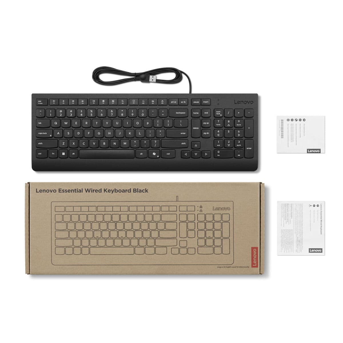 Klawiatura Lenovo 4Y41R64665 Czarny Qwerty Hiszpańska - Image 3