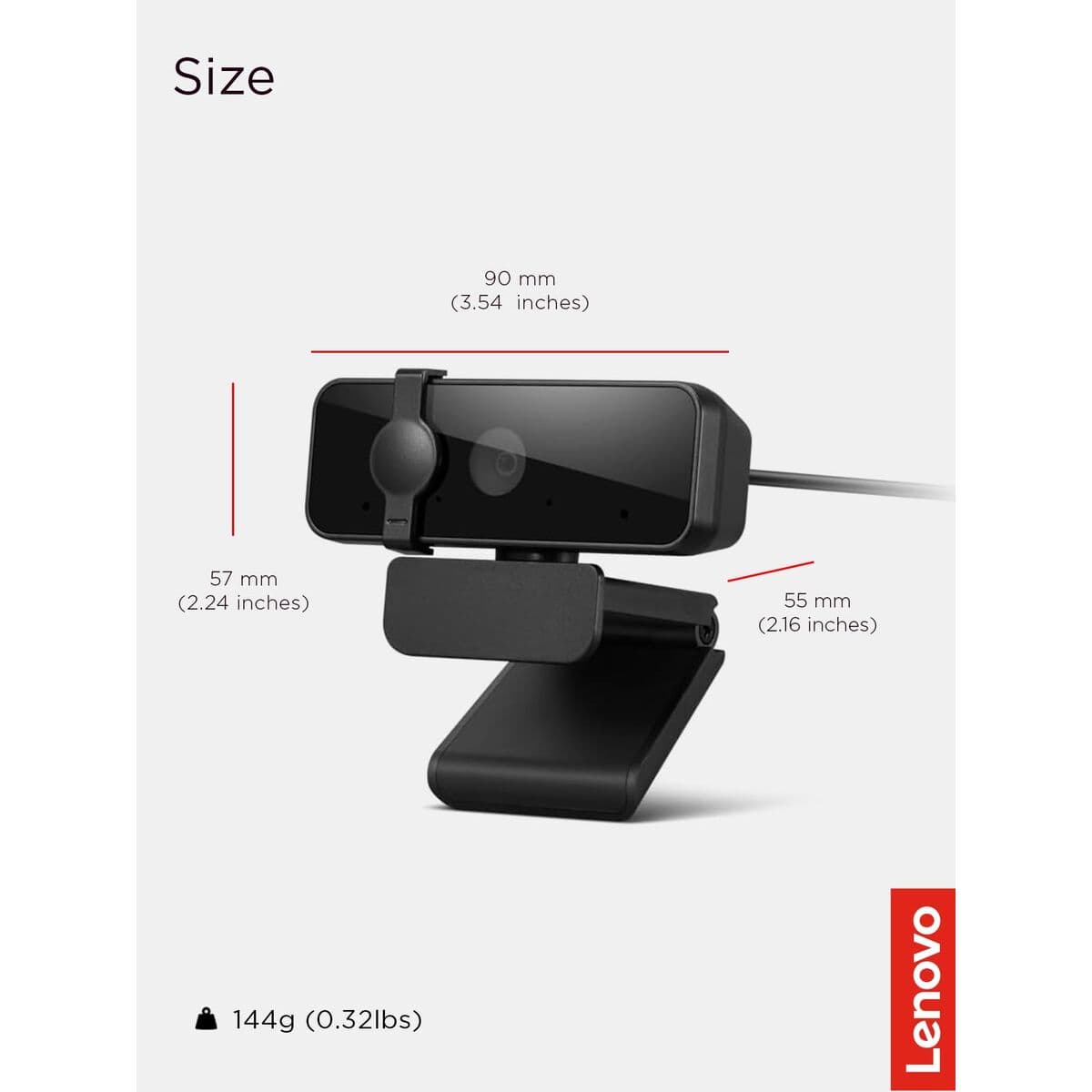 Webcam Lenovo 4XC1S15018 Full HD - Image 10