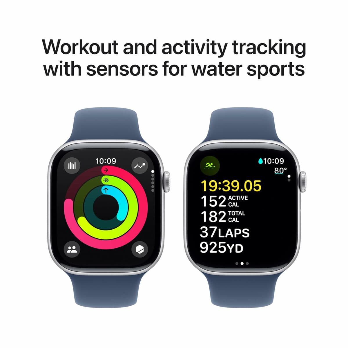 Montre intelligente Apple Watch Series 10 GPS + Cellular Argenté 1,96" 46 mm - Image 13