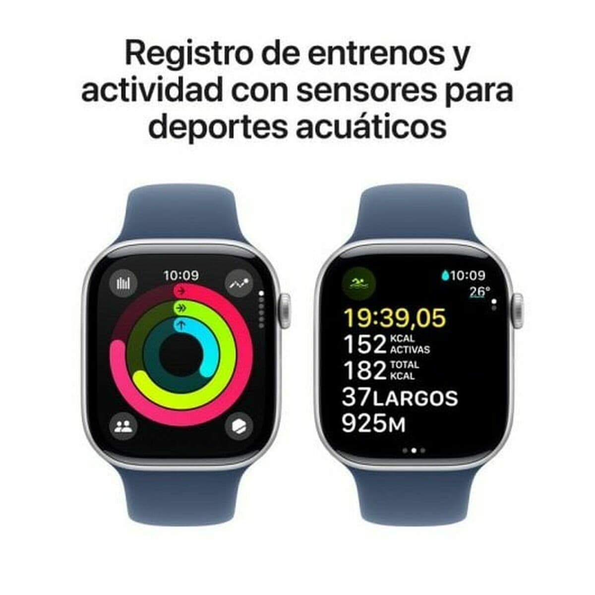 Montre intelligente Apple Watch Series 10 GPS + Cellular Argenté 1,96" 46 mm - Image 6