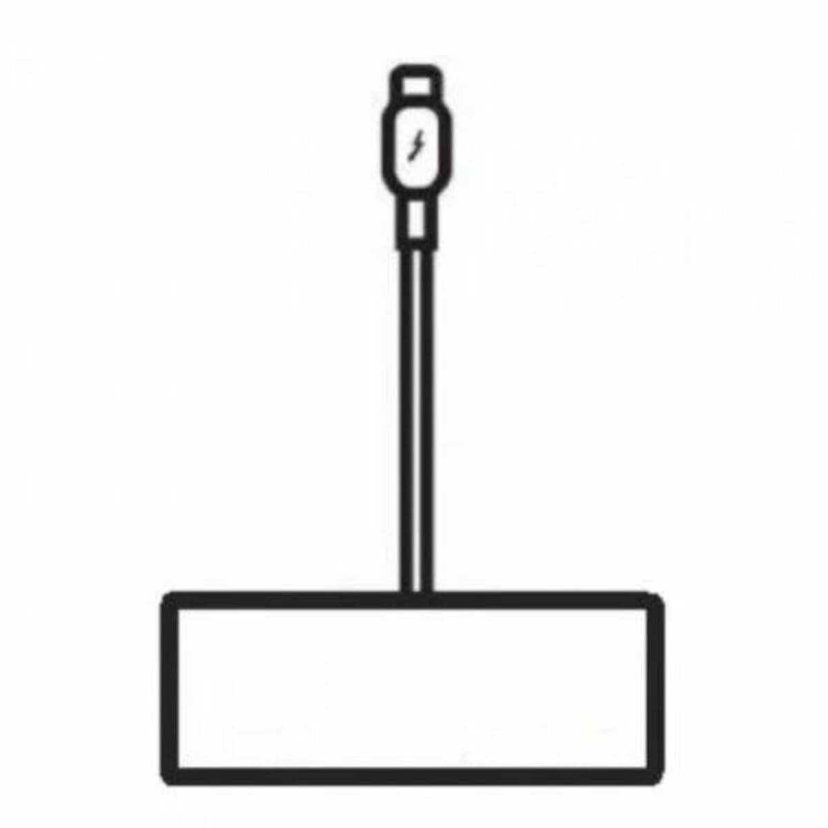 Cable USB Apple Blanco