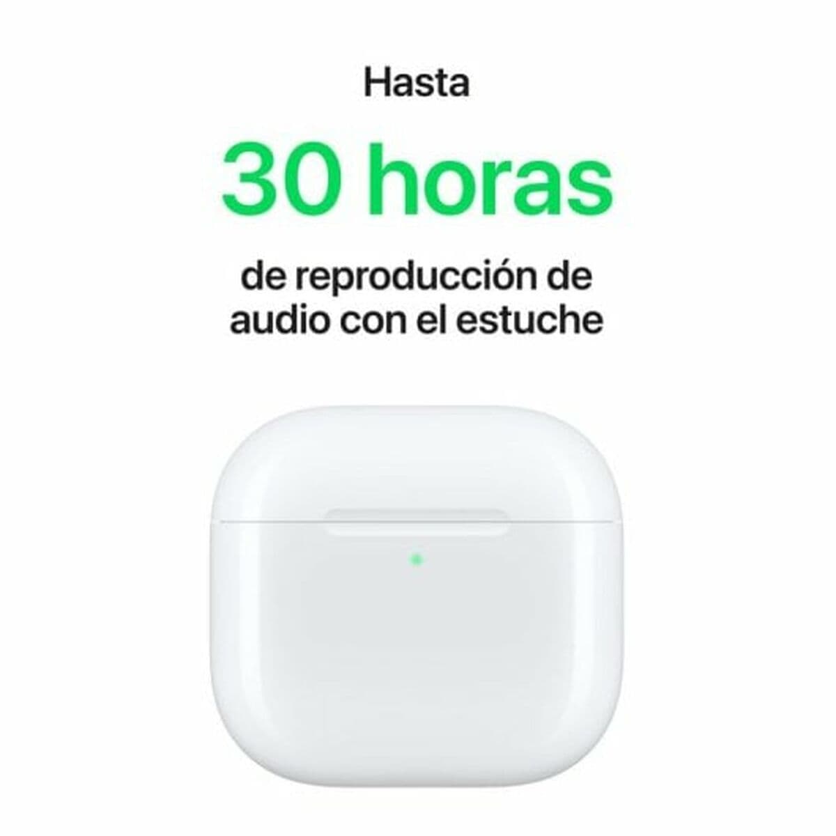 Bluetooth ausinės Apple AirPods 4 Balta - Image 6
