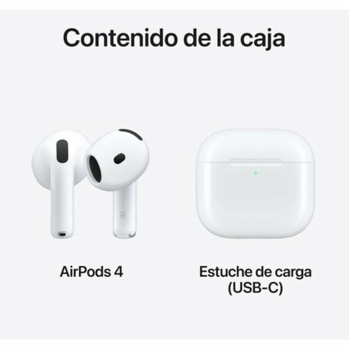 Bluetooth ausinės Apple AirPods 4 Balta - Image 8