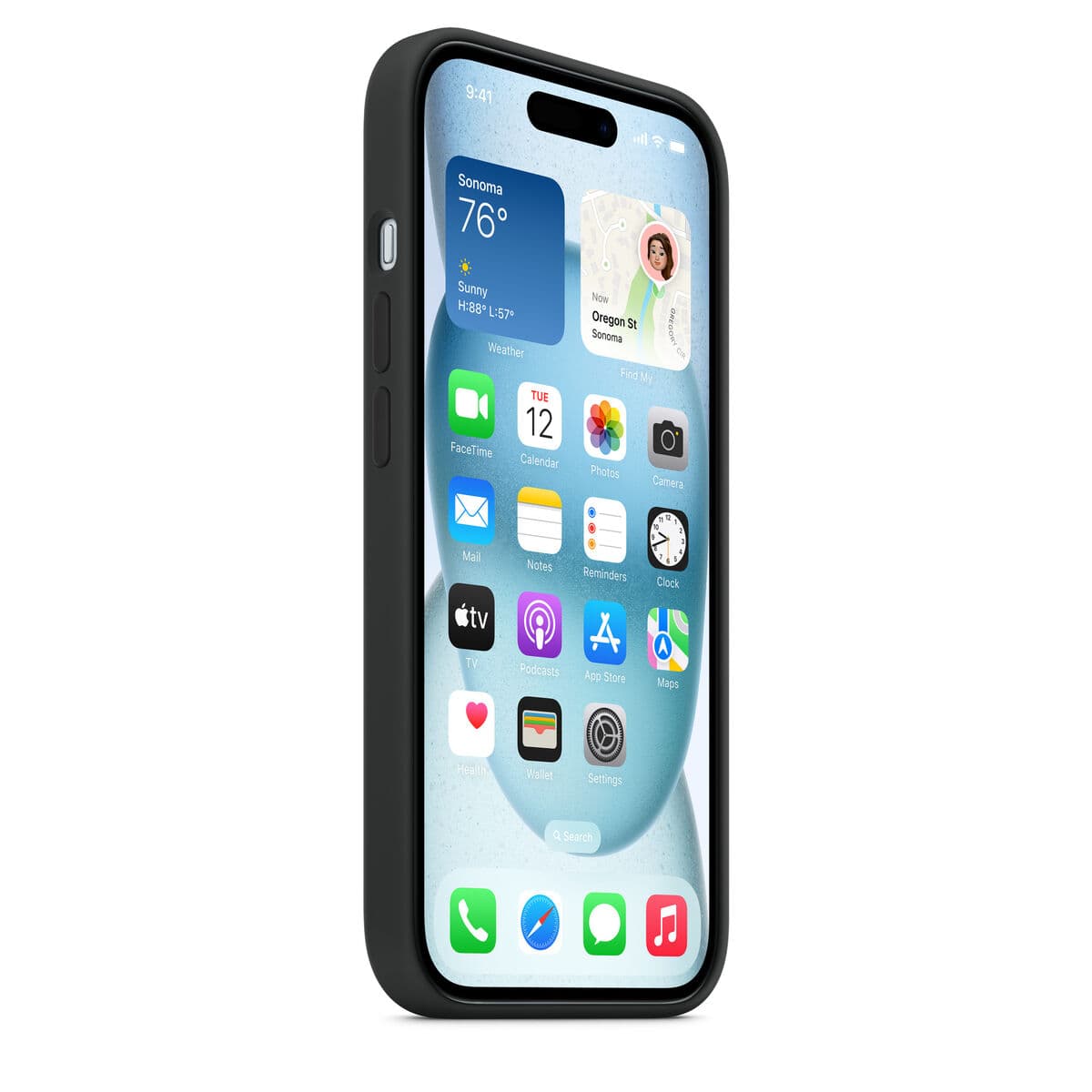 Protection pour téléphone portable Apple Noir Apple iPhone 15 - Image 5