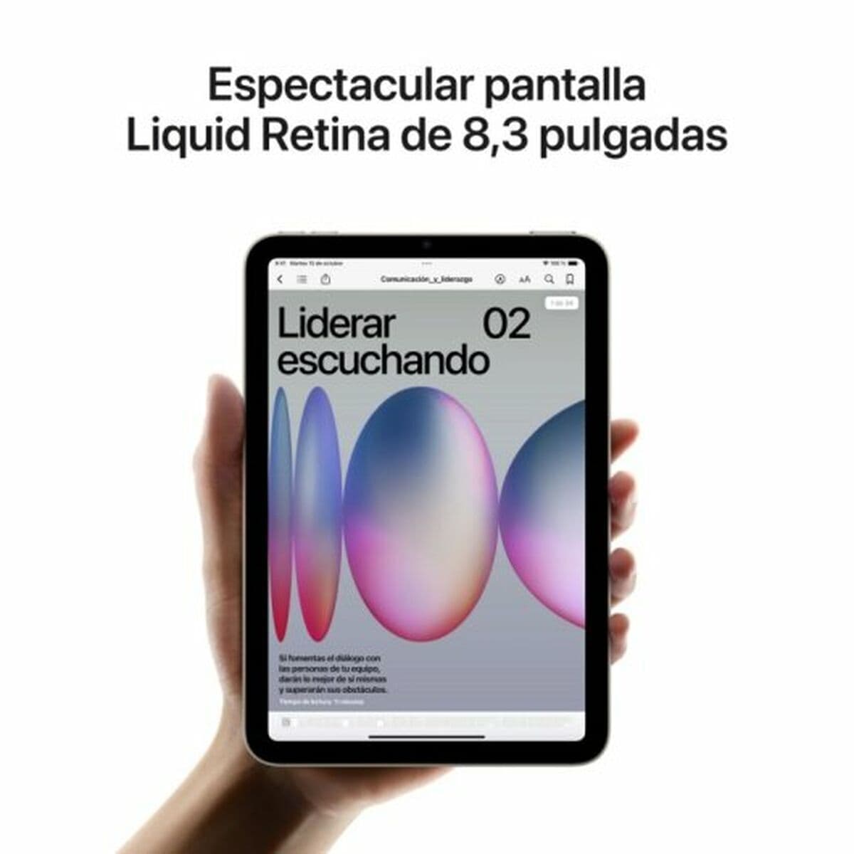 Tablette Apple iPad Mini 7 8,3" Hexa Core 8 GB RAM 256 GB Gris - Image 14