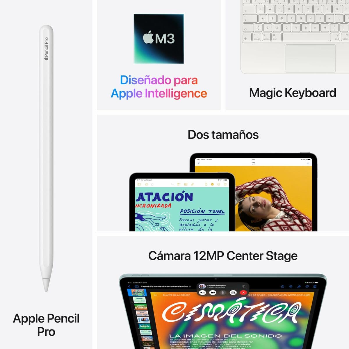 Tablette Apple iPad Air 13" Octa Core 8 GB RAM 128 GB Bleu - Image 14