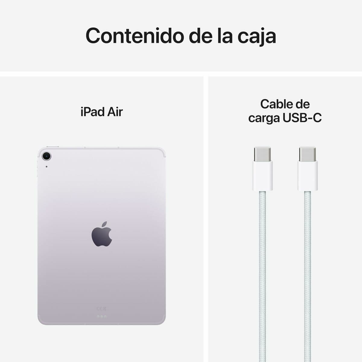 Tabletă Apple iPad Air 11" Octa Core 8 GB RAM 128 GB Purpuriu - Image 15