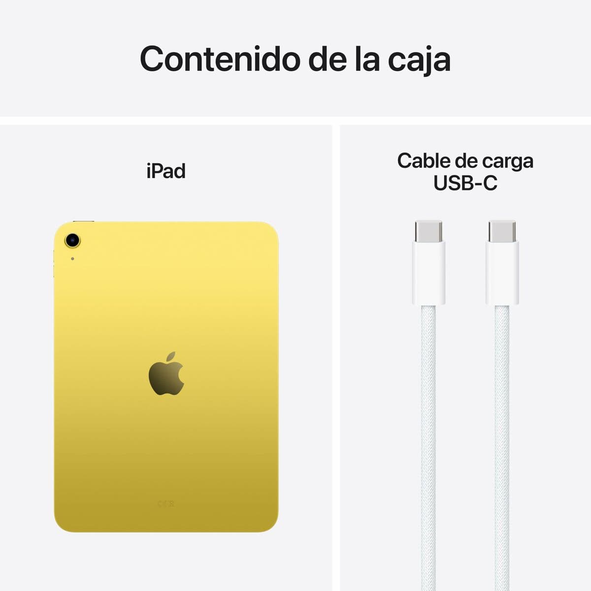 Tablette Apple iPad A16 11" 256 GB Jaune A14 Bionic - Image 2