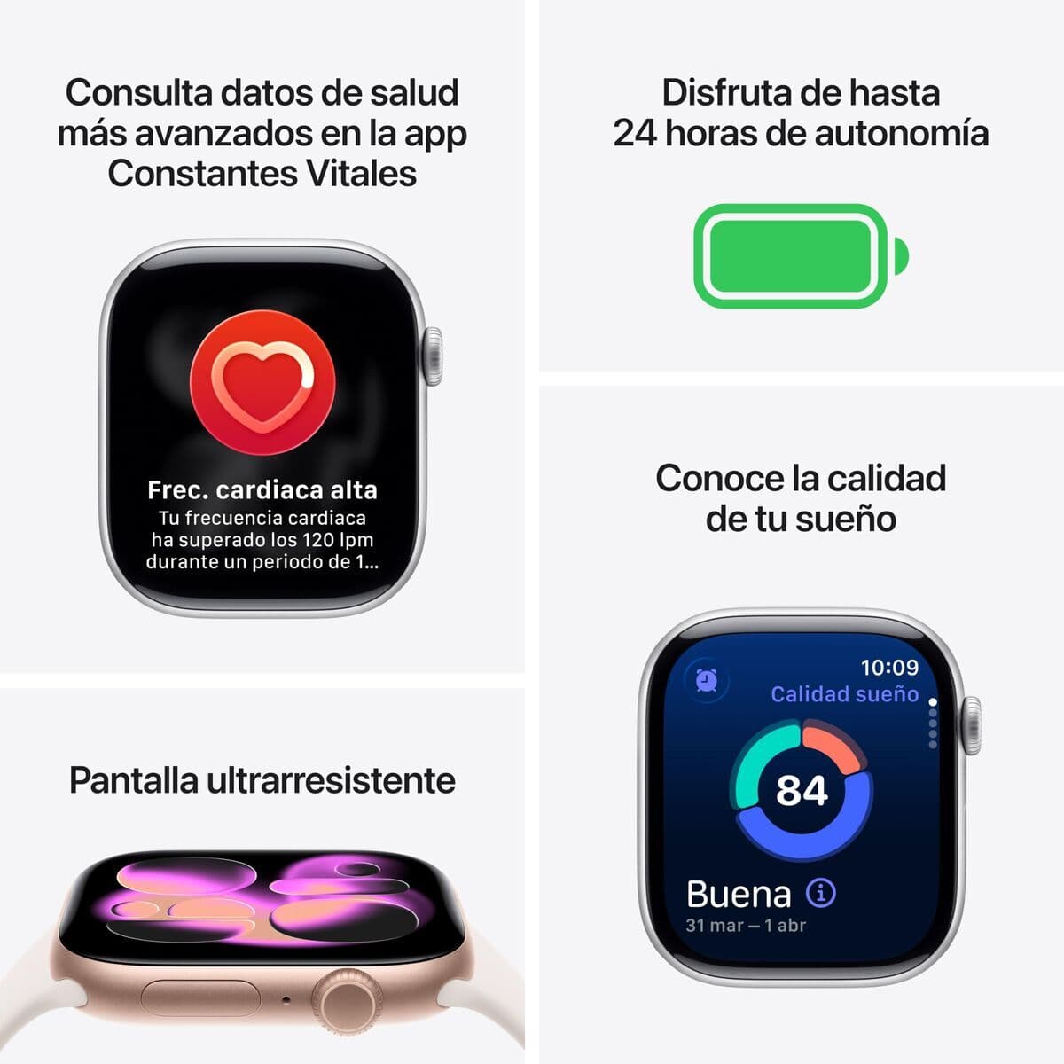 Montre intelligente Apple Watch Series 11 GPS + Cellular Gris 1,77" 42 mm - Image 8