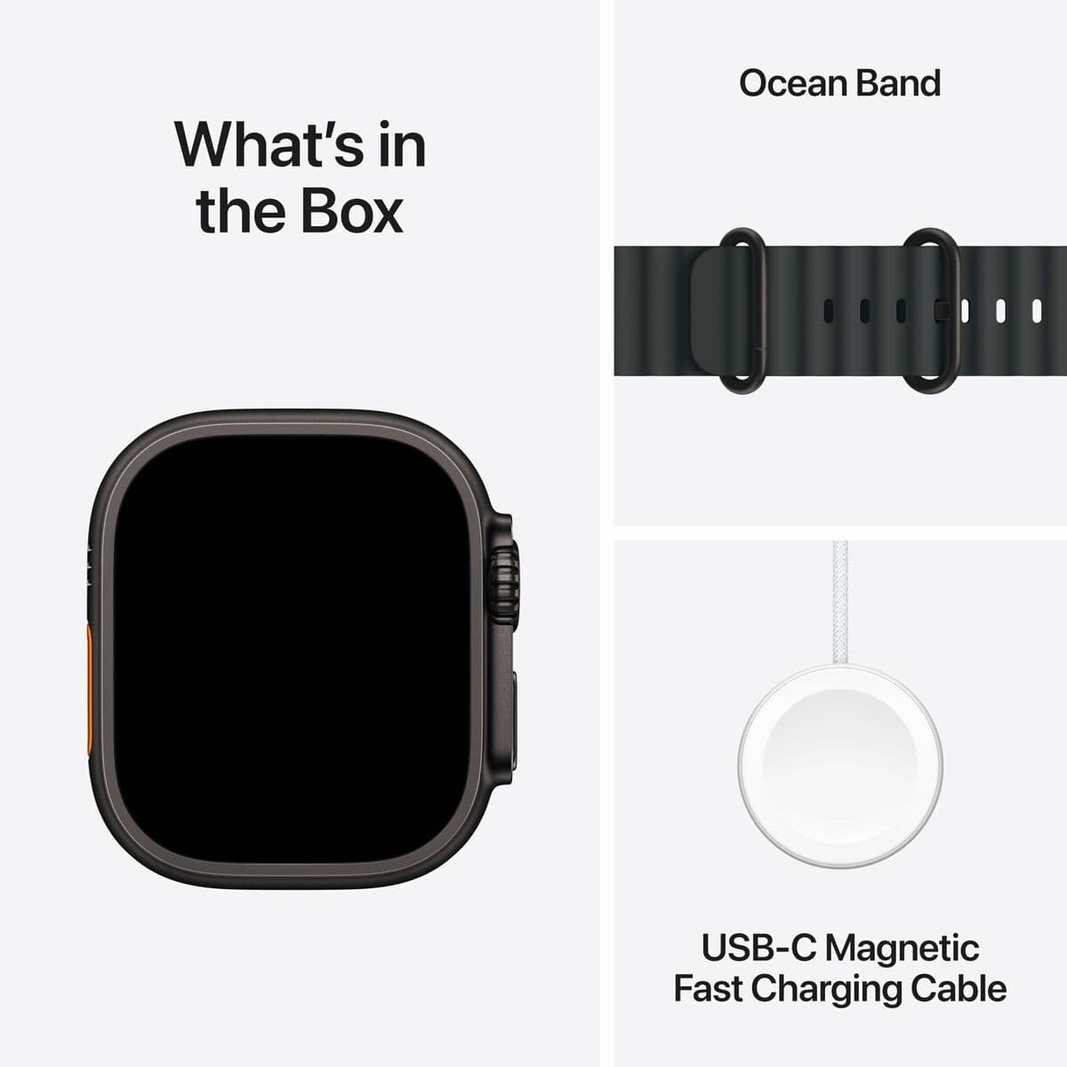 Montre intelligente Apple Noir 49 mm - Image 5