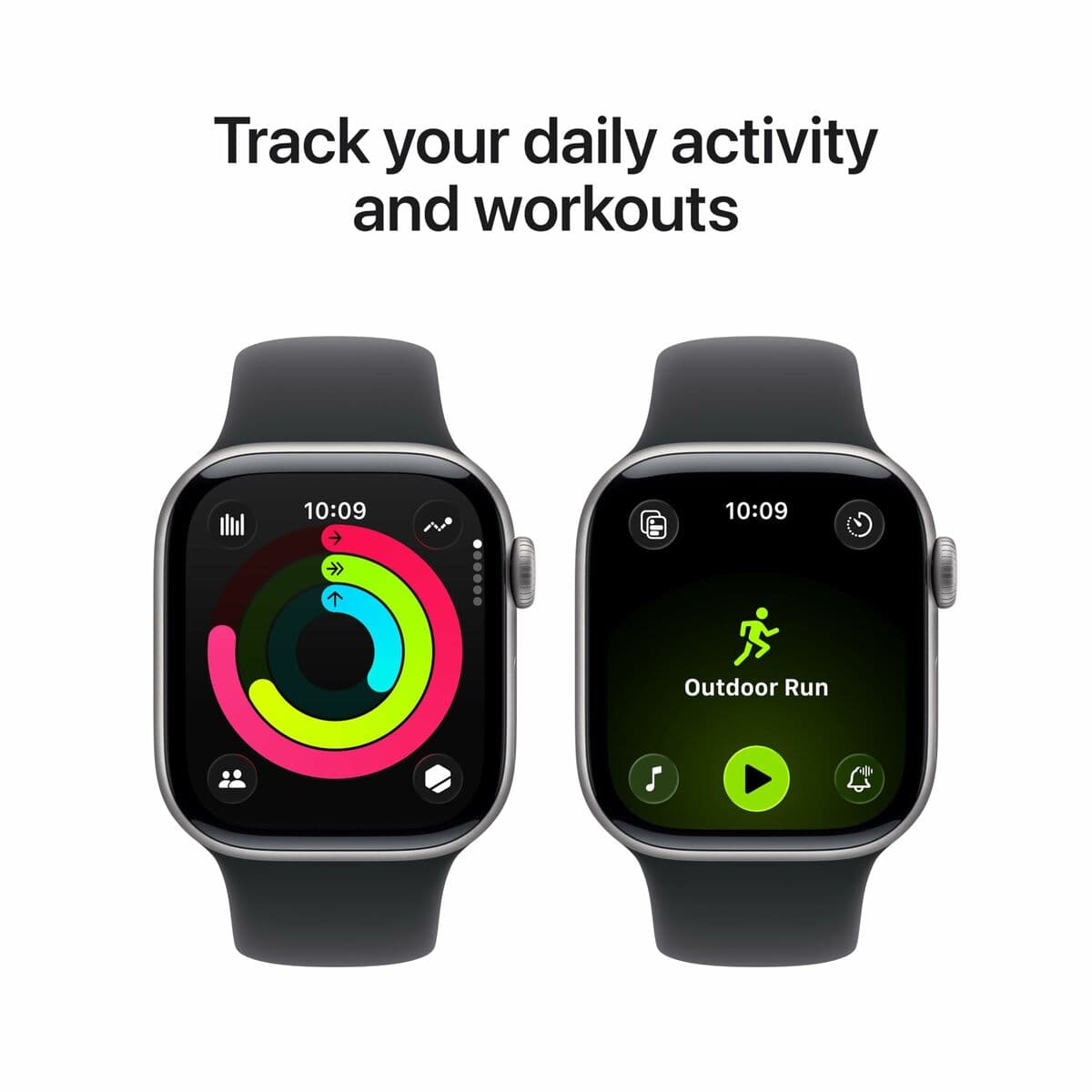 Montre intelligente Apple Noir Gris - Image 12