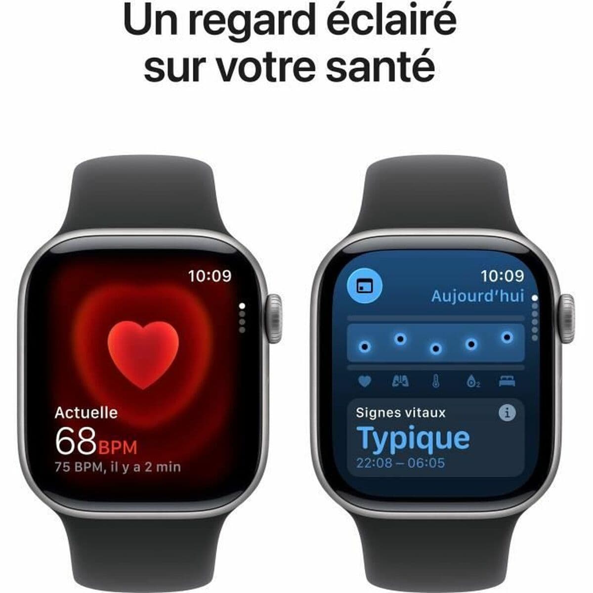 Montre intelligente Apple Noir Gris - Image 5
