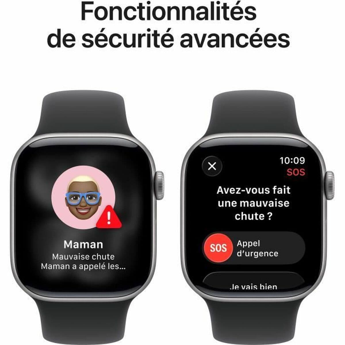 Montre intelligente Apple Noir Gris - Image 6