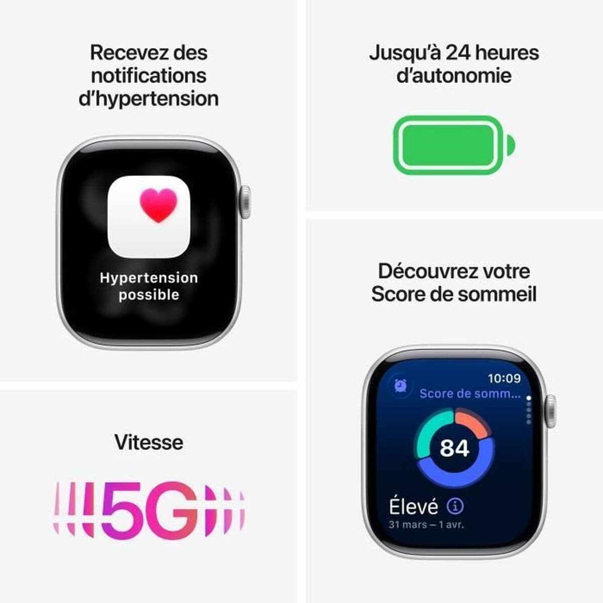 Montre intelligente Apple Rose Rose Or - Image 12