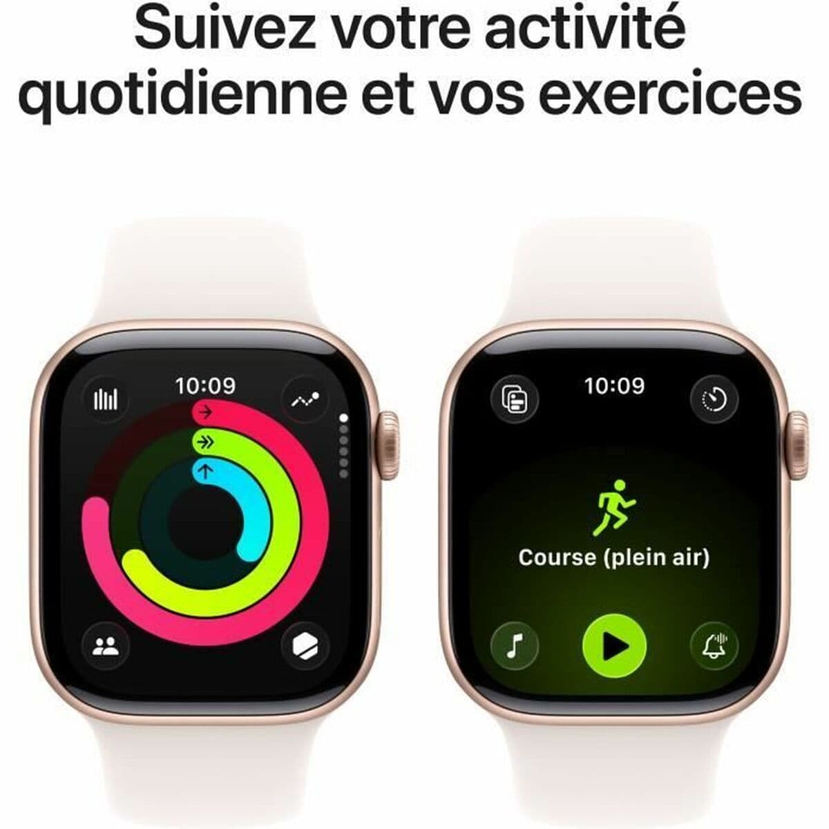 Montre intelligente Apple Rose Rose Or - Image 13