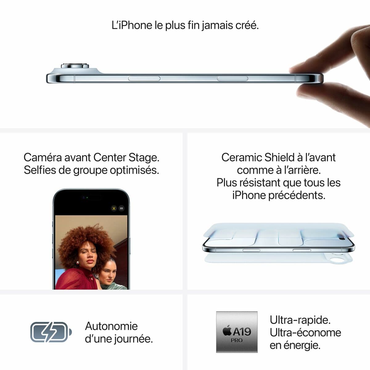 Smartphone Apple 6,5" A19 Pro 1 TB Gold - Image 12