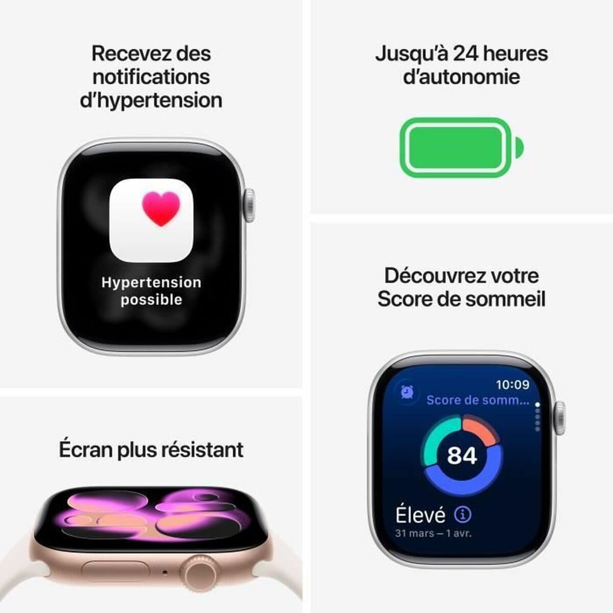 Montre intelligente Apple Noir 46 mm - Image 3