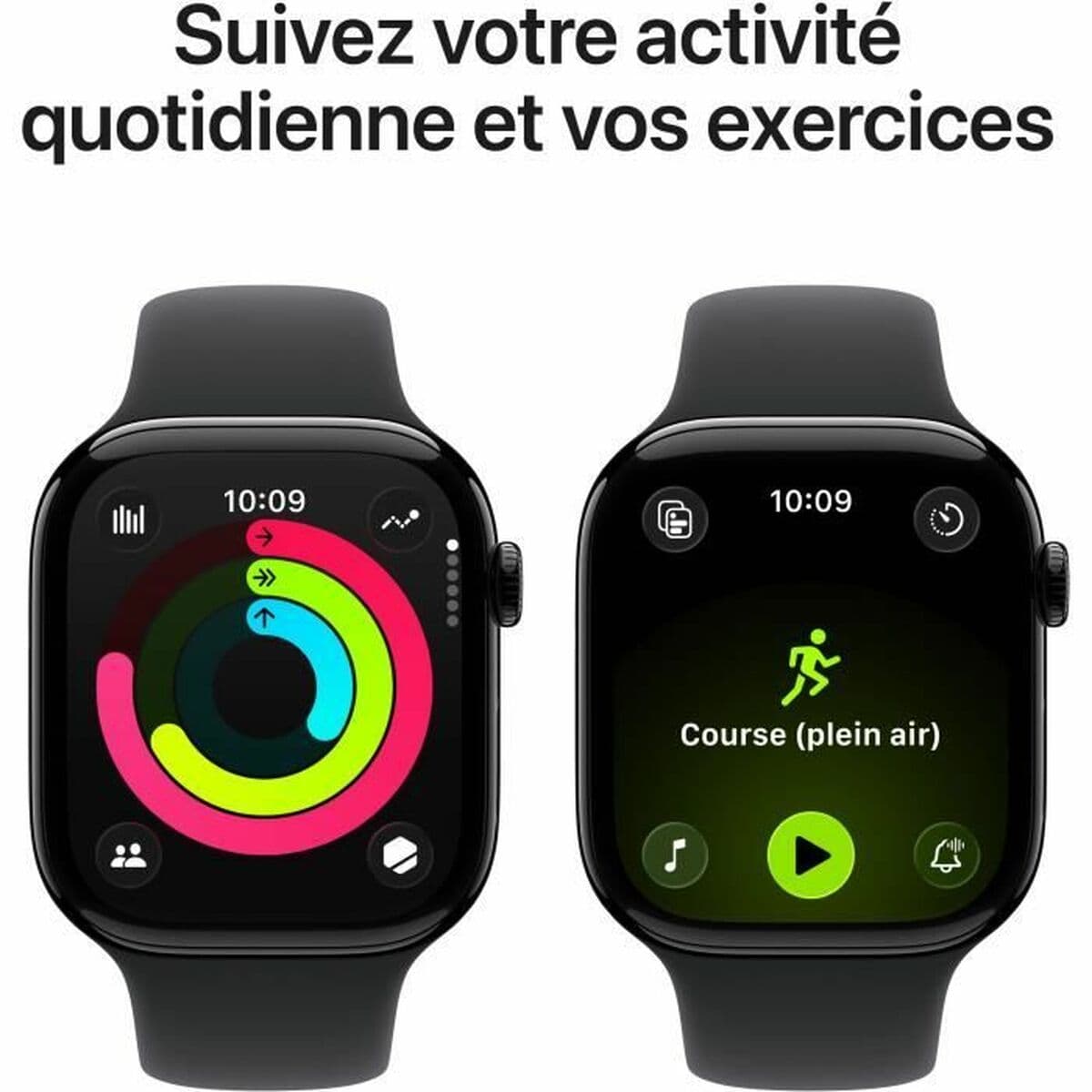 Montre intelligente Apple Noir 46 mm - Image 4