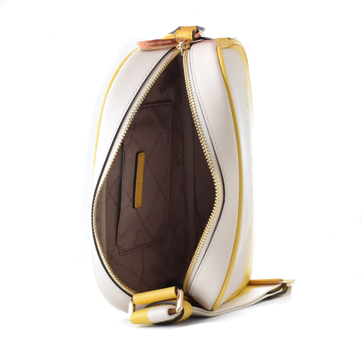 Shoulder Bag Michael Kors JET SET TRAVEL Yellow 22 x 15 x 6 cm - Image 3