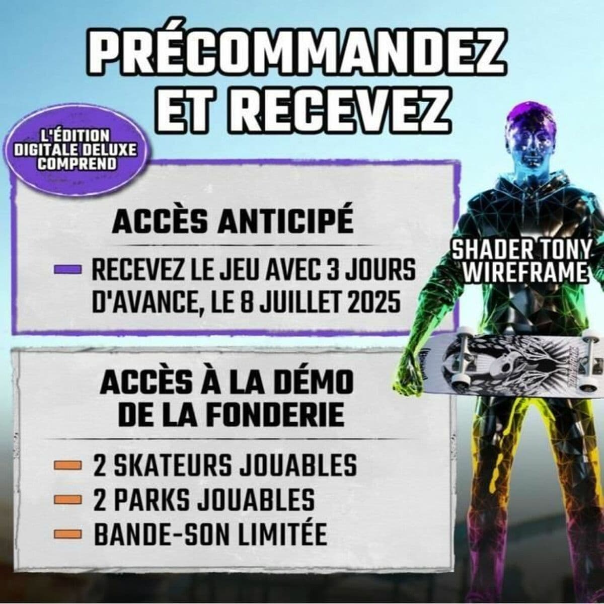 Jeu vidéo pour Switch Activision Tony Hawk's Pro Skater 3+4 - Image 2
