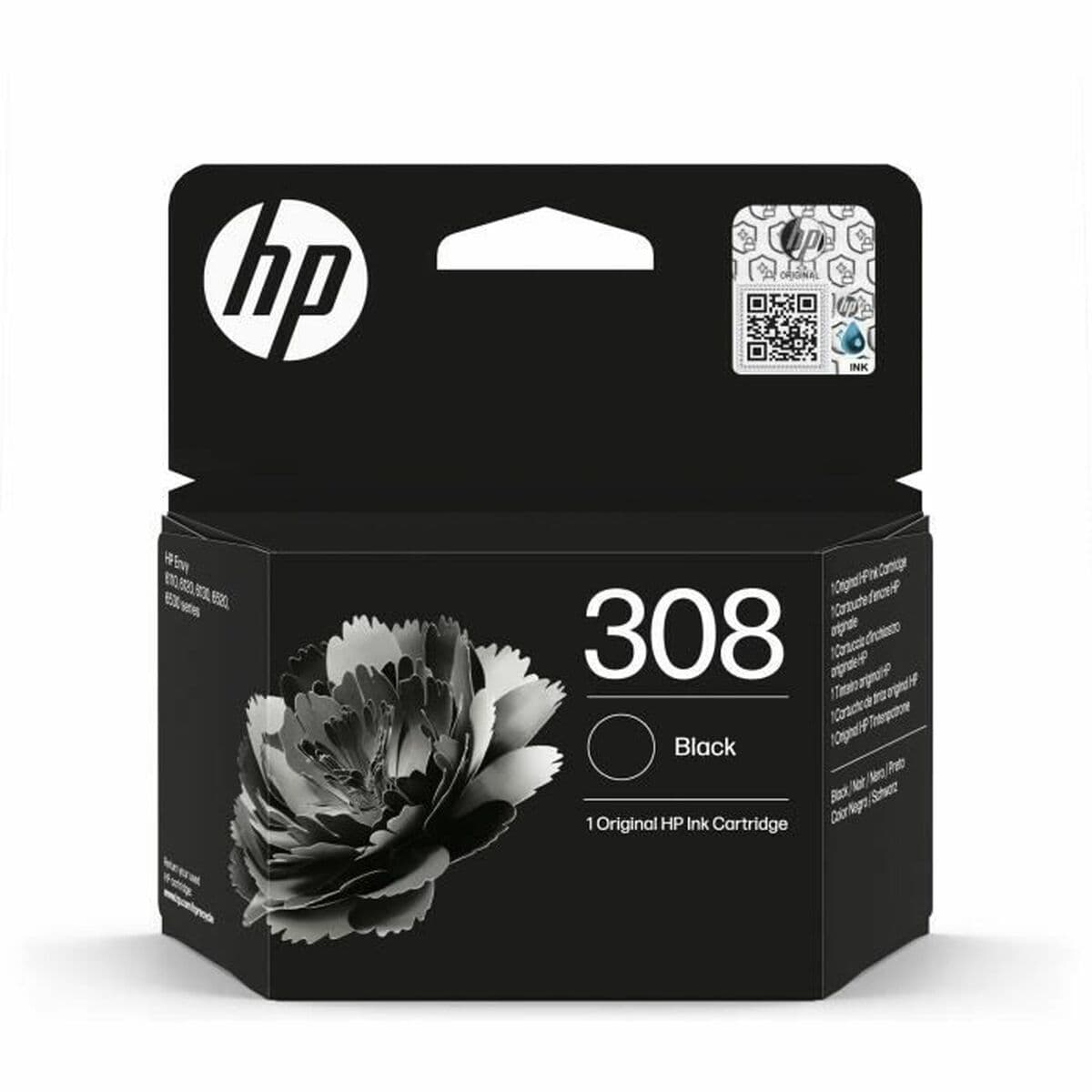 Cartucho de Tinta Original HP 308 Negro (1 unidad)