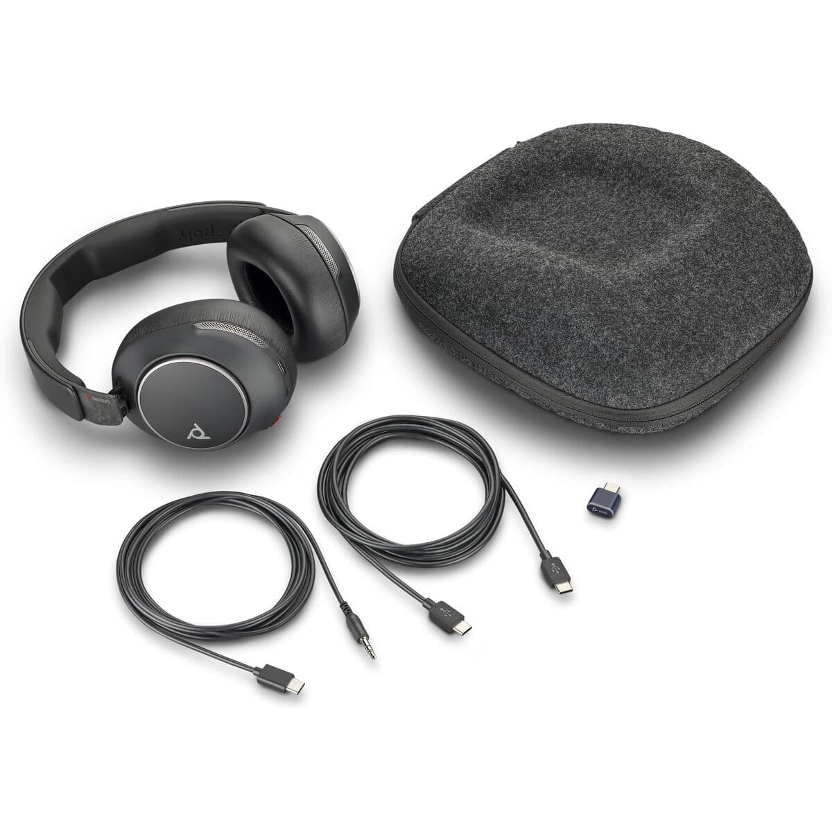 Oreillette Bluetooth Poly Voyager Surround 80 UC Noir - Image 2