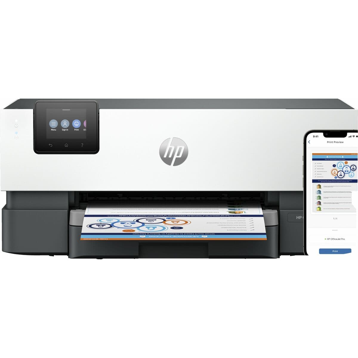 Impresora HP Officejet Pro 9110b (Reacondicionado A)
