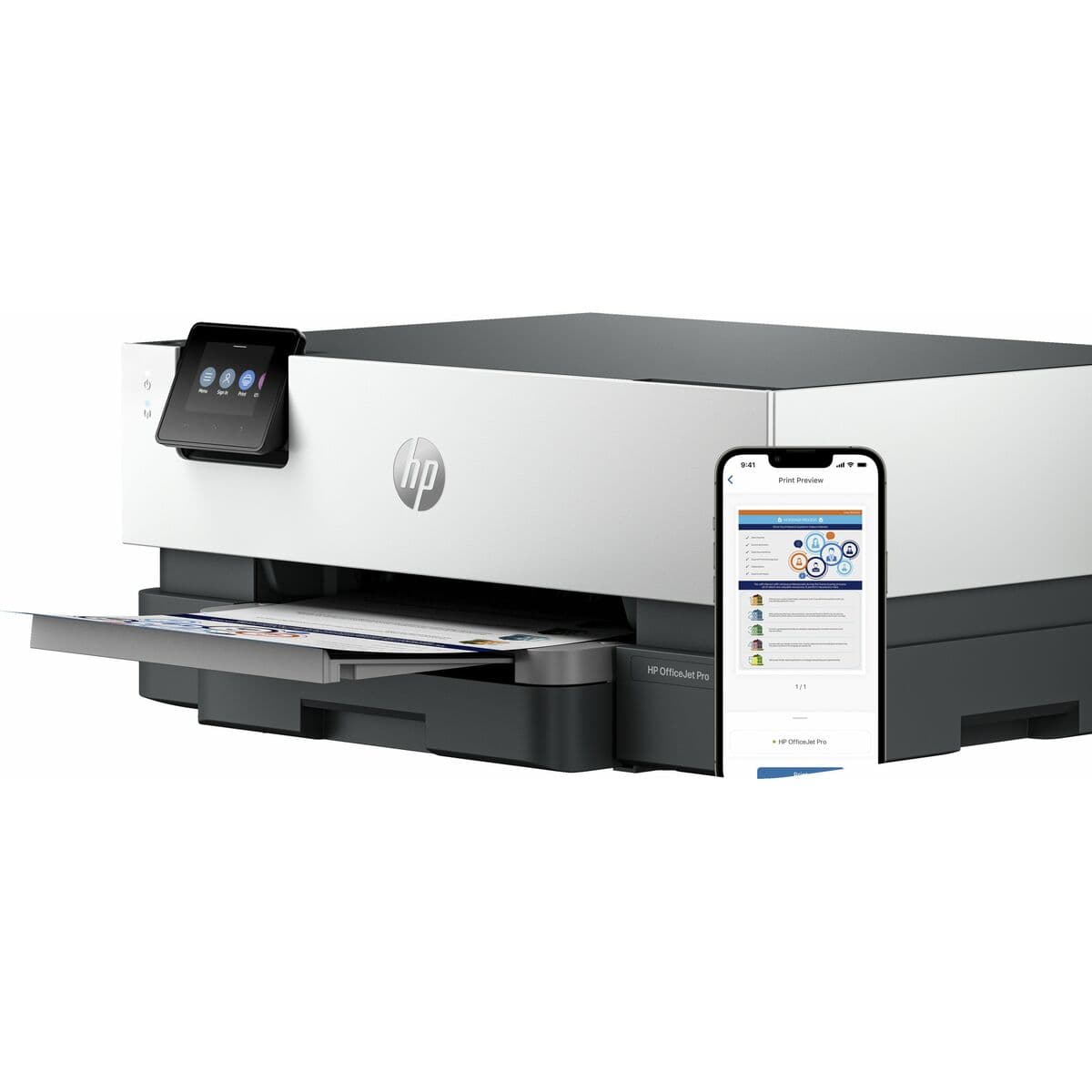 Skrivare HP Officejet Pro 9110b (Renoverade A) - Image 4