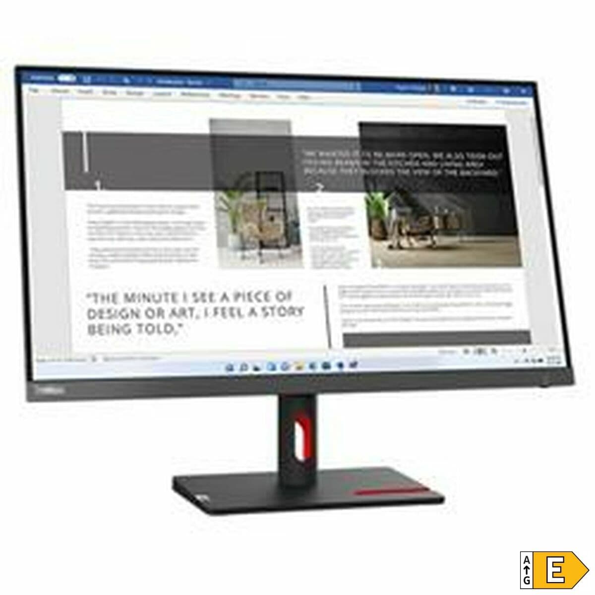 Monitor Lenovo 63DFKAT4EU 27" Full HD 100 Hz - Image 2
