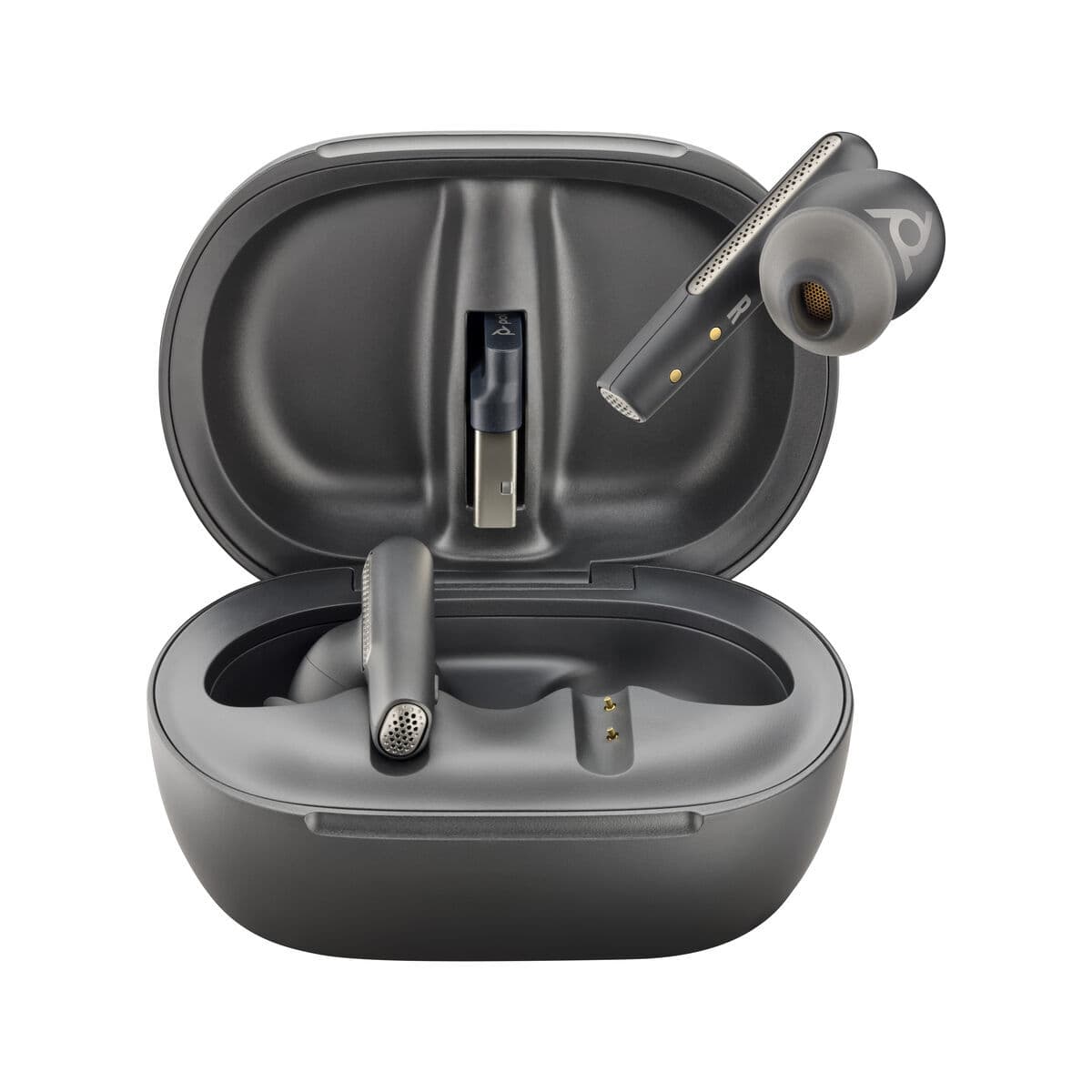 Bluetooth ausinės Poly Voyager Free 60+ UC Juoda - Image 3