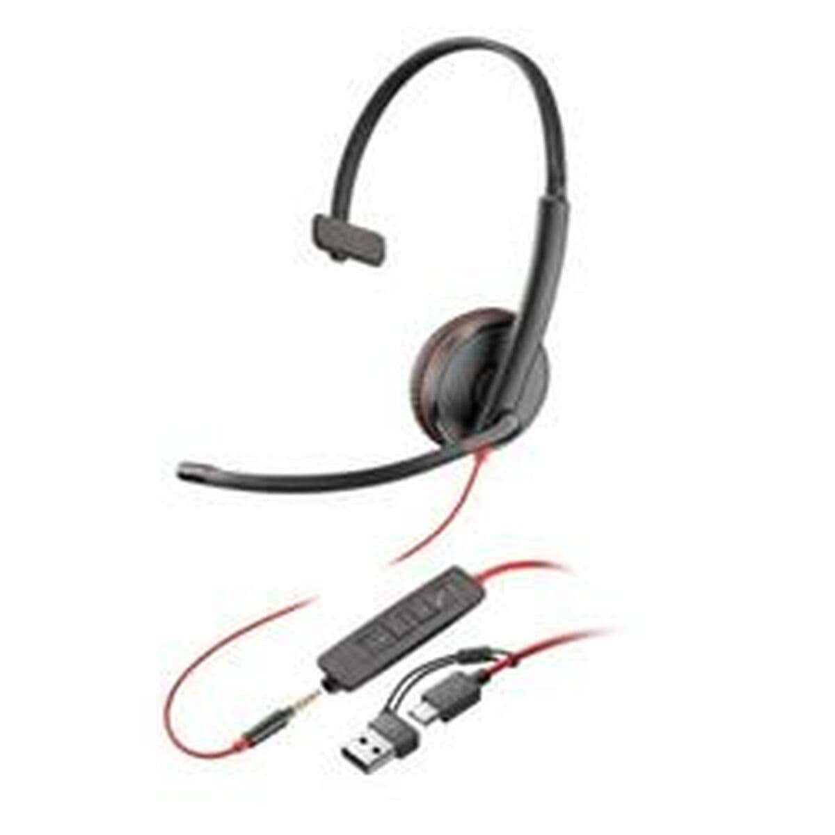 Casque Poly 8X227AA Noir - Image 2