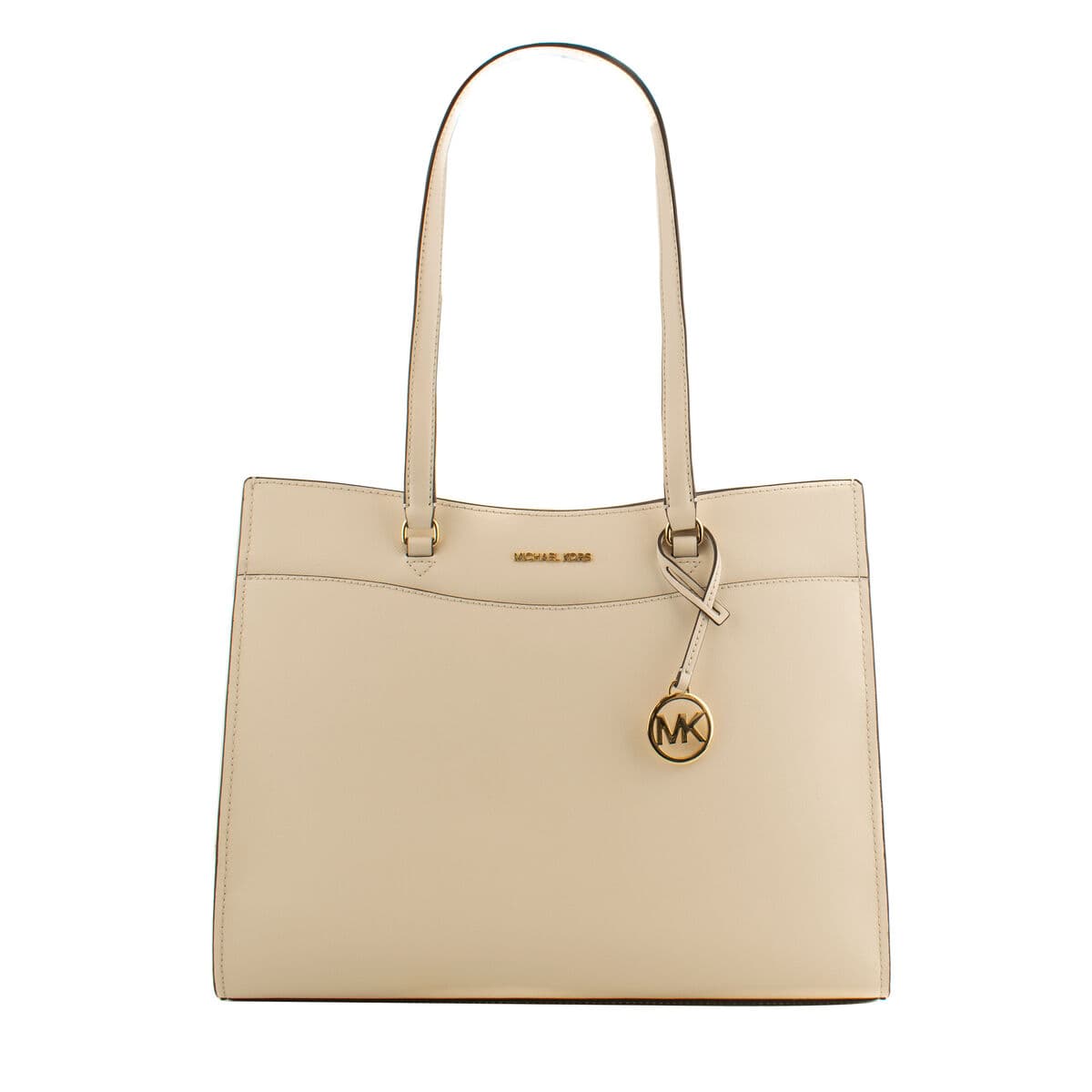 Bolso de Hombro Michael Kors 35F4GTVT9L-LT-CREAM Beige 37 x 28 x 12 cm