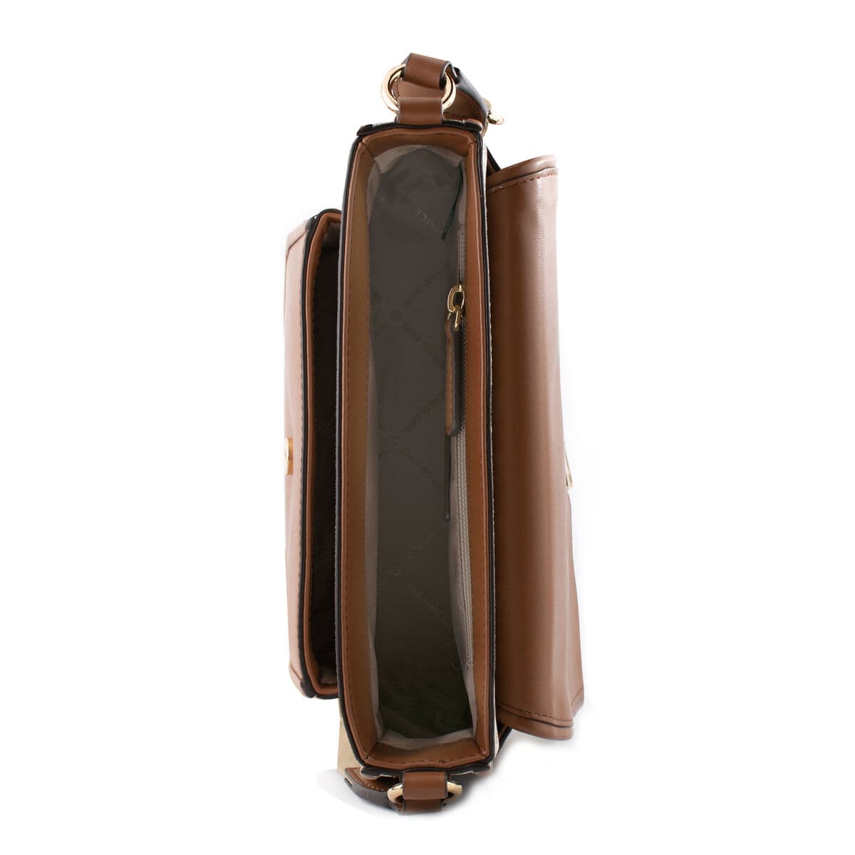 Shoulder Bag Michael Kors Bradshaw Beige 24 x 17 x 10 cm - Image 3