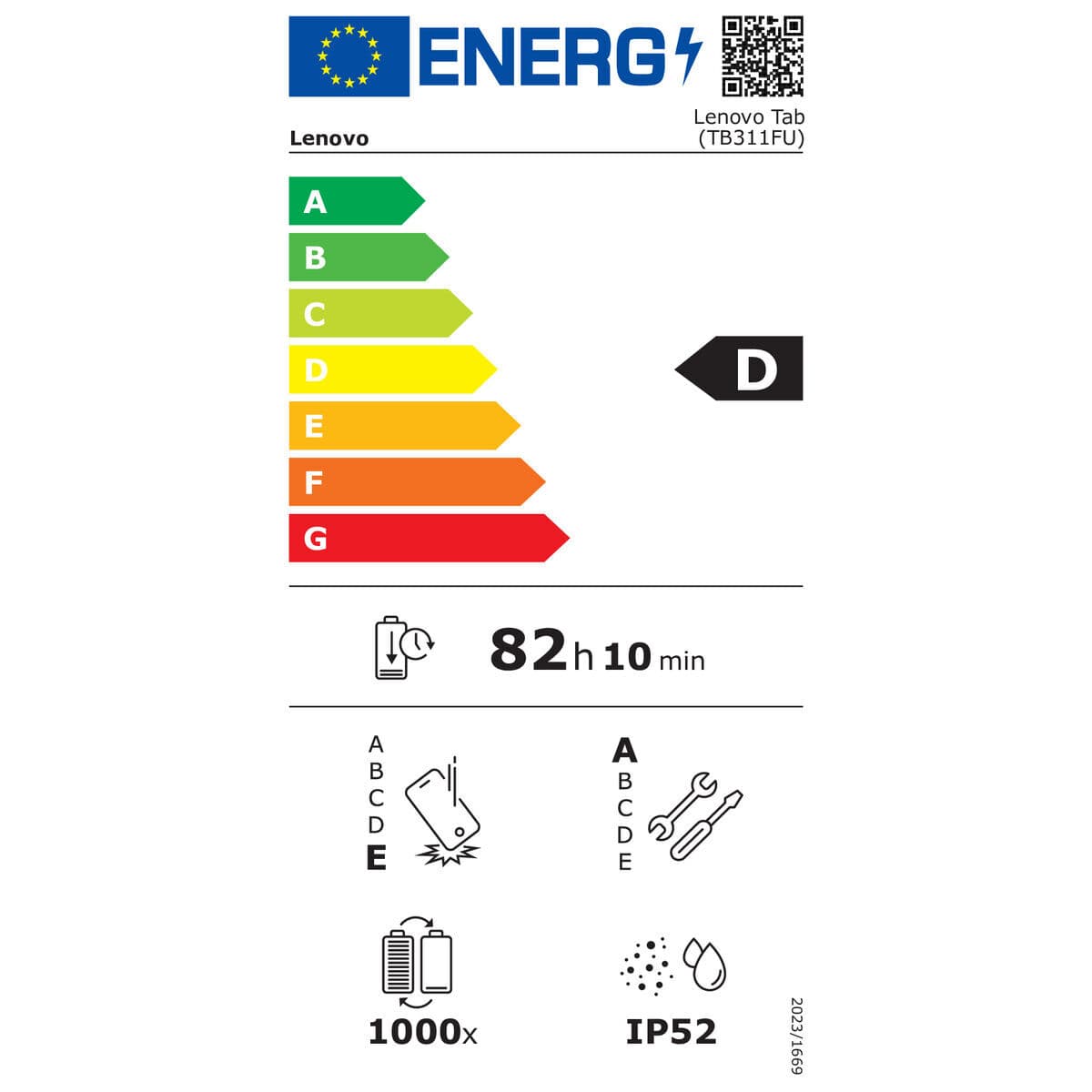 Tabletă Lenovo Tab 10,1" MediaTek Helio G85 4 GB RAM 128 GB Gri - Image 10