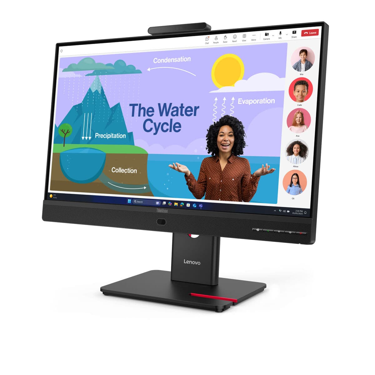 Écran Lenovo 64B7UAT1EU Full HD 23,8" - Image 2