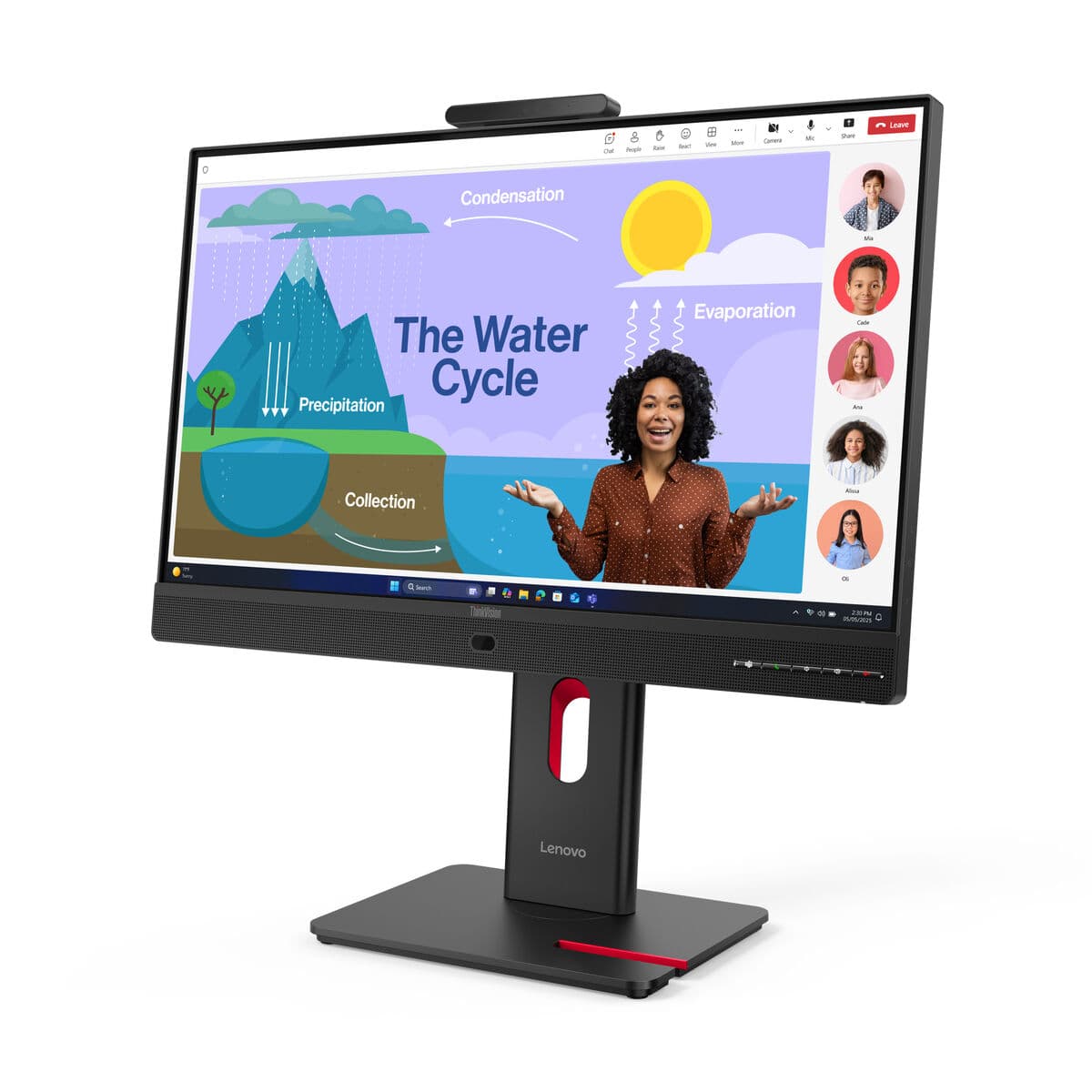 Écran Lenovo 64B7UAT1EU Full HD 23,8" - Image 4