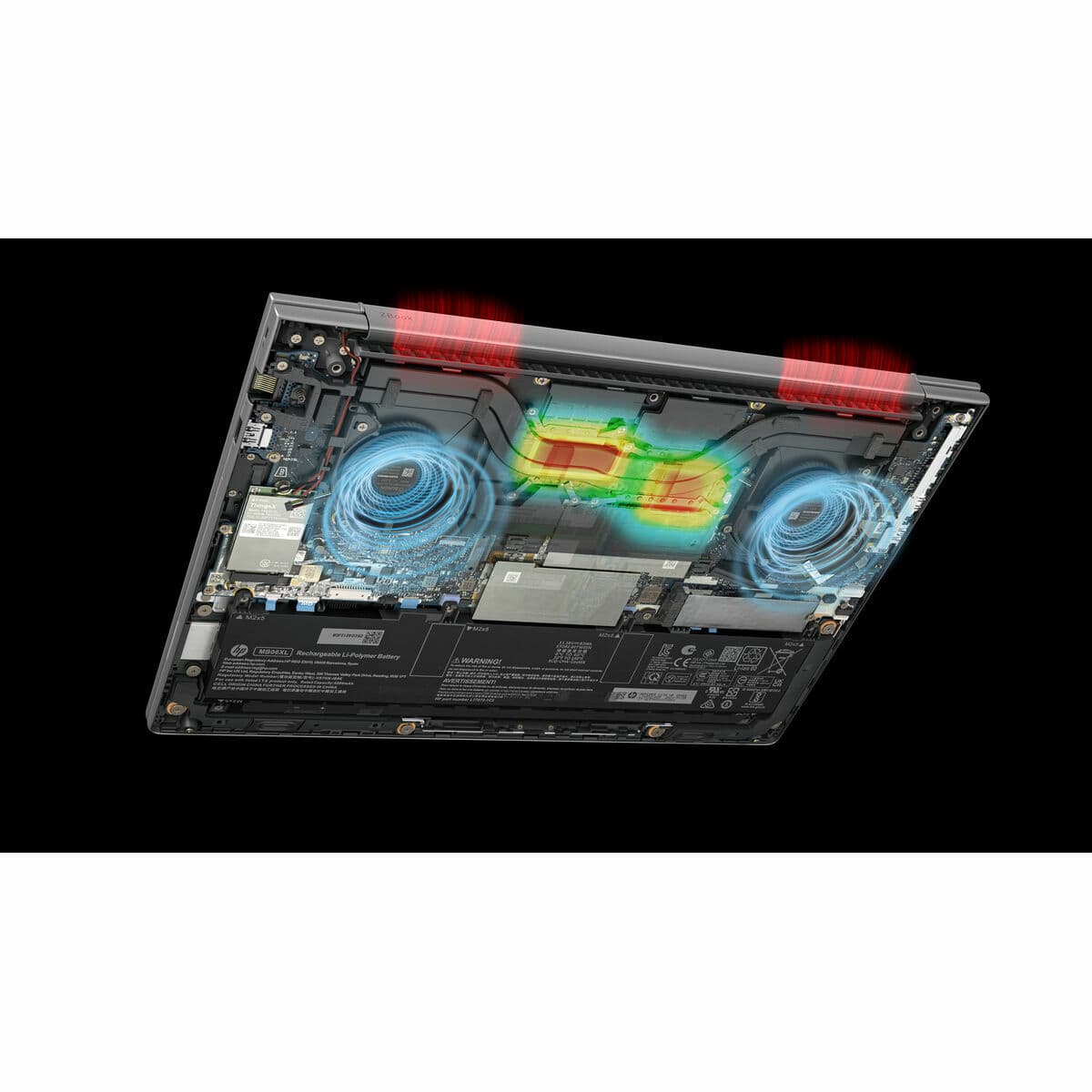 Laptop HP B72XDET#ABE 16" Intel Evo Core Ultra 7 155H 32 GB RAM 512 GB SSD intel arc 140 Qwerty Español - Image 7