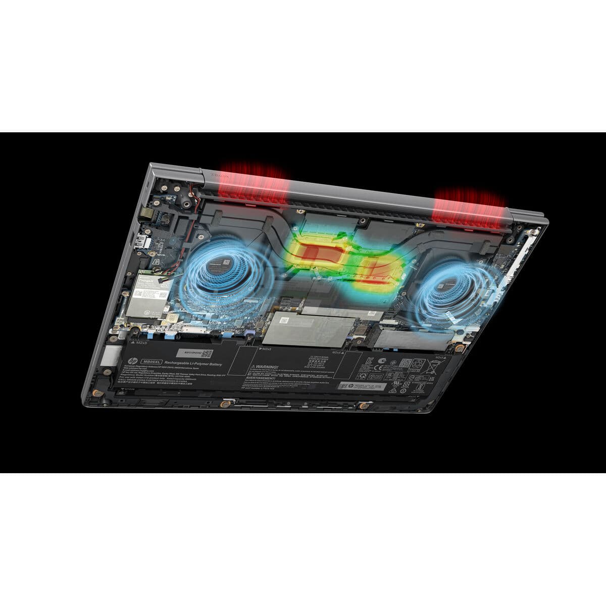 Laptop HP B72XGET#ABE 16" Intel Core Ultra 9 185H 64 GB RAM 1 TB SSD intel arc 140 Qwerty espanhol - Image 4